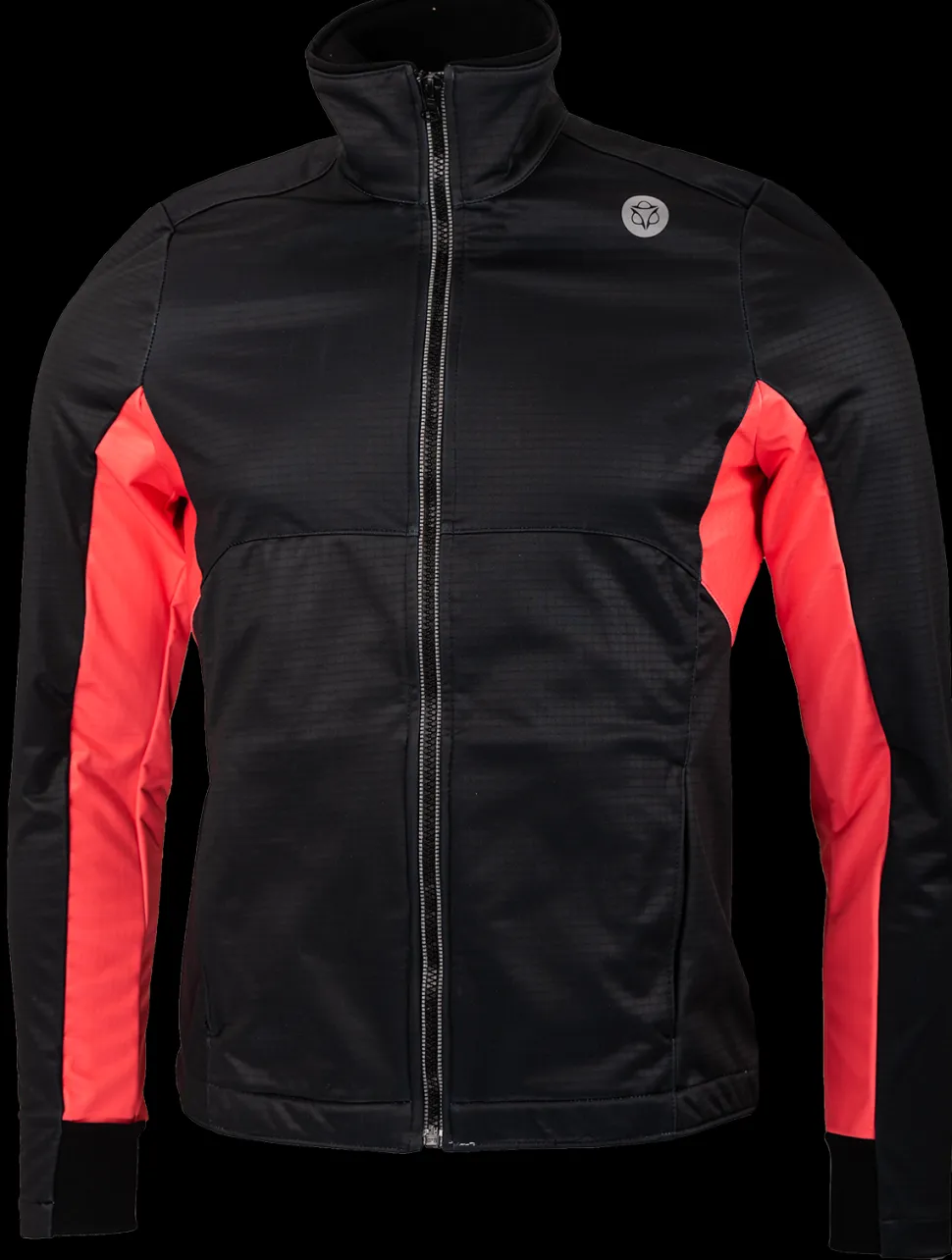 AGU Soft Shell Jacket Hexa Camo Orange/Dark Grey