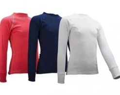 Avento thermoshirt junior (lange mouw) 719 zwart