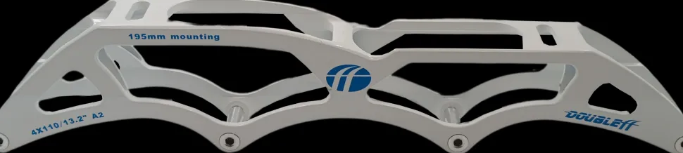 DoubleFF 13.2" 4x110 195mm wit