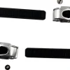 EHS buckle zilver met zwarte ontgrendelingsknop