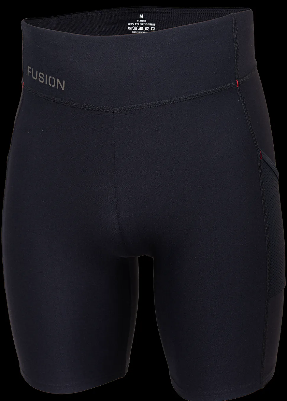 Fusion womens C3 short training tights black