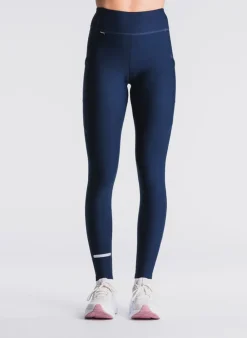 Fusion womens C3 training tights night blue