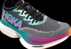 Hoka One One CIELO X1 black / electric aqua [unisex]