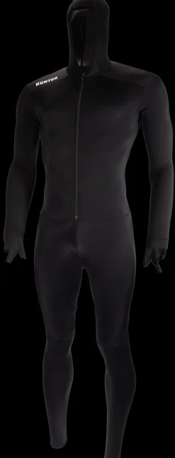Hunter Mach 3 lycra black met cap