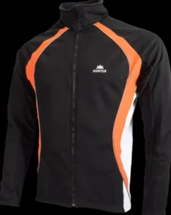 Hunter Windtex Jack Zwart/oranje grijs