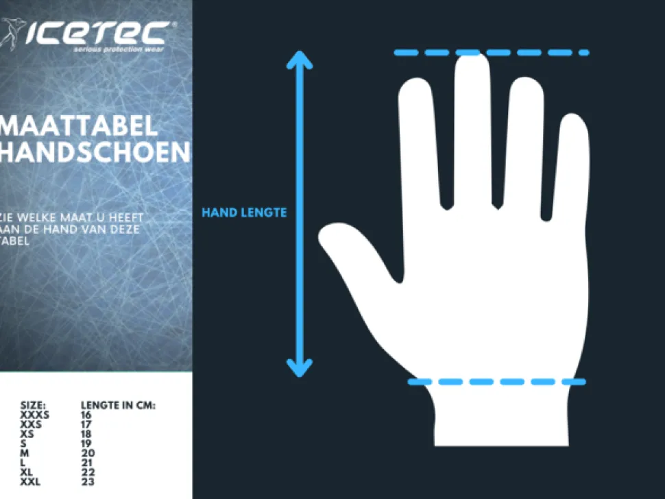 Icetec snijvaste handschoenen wit