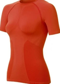 Odlo Shirt Korte mouw/ Crew Neck Evolution , orange