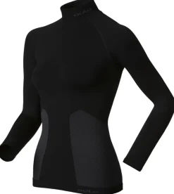 Odlo Shirt L / S Evolution Warm zwart