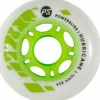 Powerslide Hurricane 76mm groen/wit