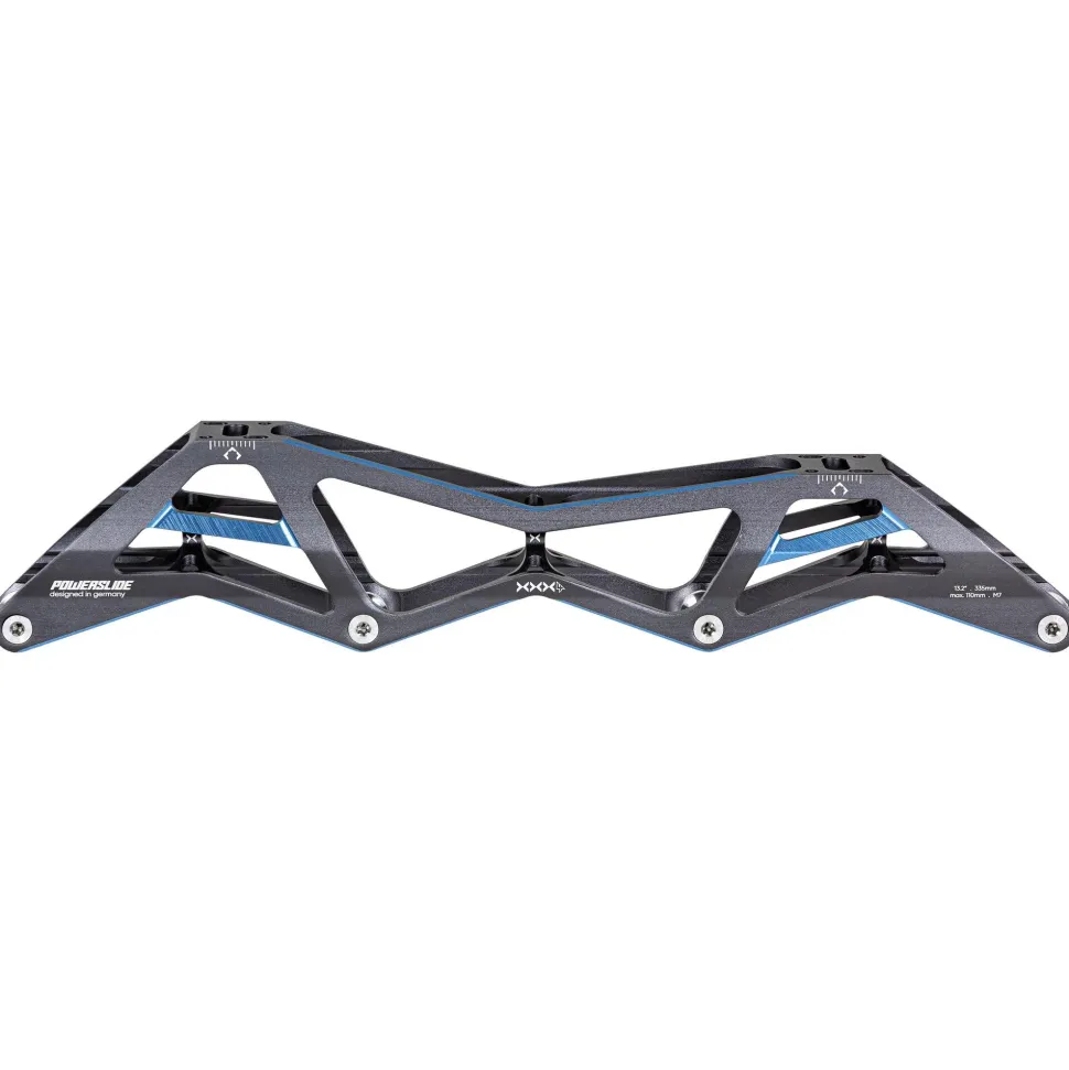 Powerslide 3X4 4x110 titanium blauw