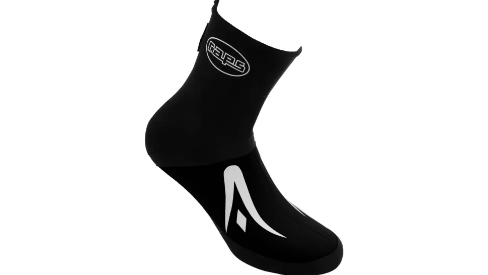 Raps schaatsoverschoen zwart