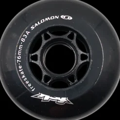 Salomon Freeskate zwart 76mm