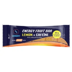 Sanday energy fruit bar lemon + caffeïne 12 stuks