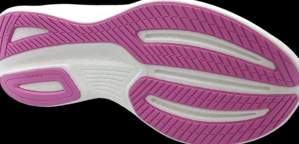 Saucony Ride 17 orchid/silver pourpe