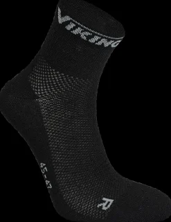 Viking Coolmax sokken zwart (2 paar)
