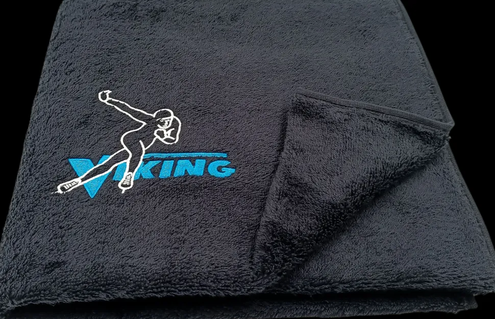 Viking schaatshanddoek zwart